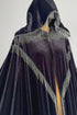 Black velvet cape